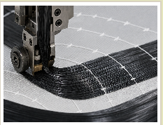 Tailored carbon-tow preform