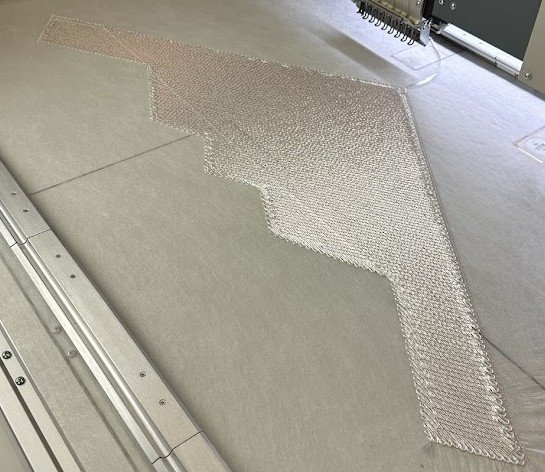 Fiberglass drone preform with embedded heating wire