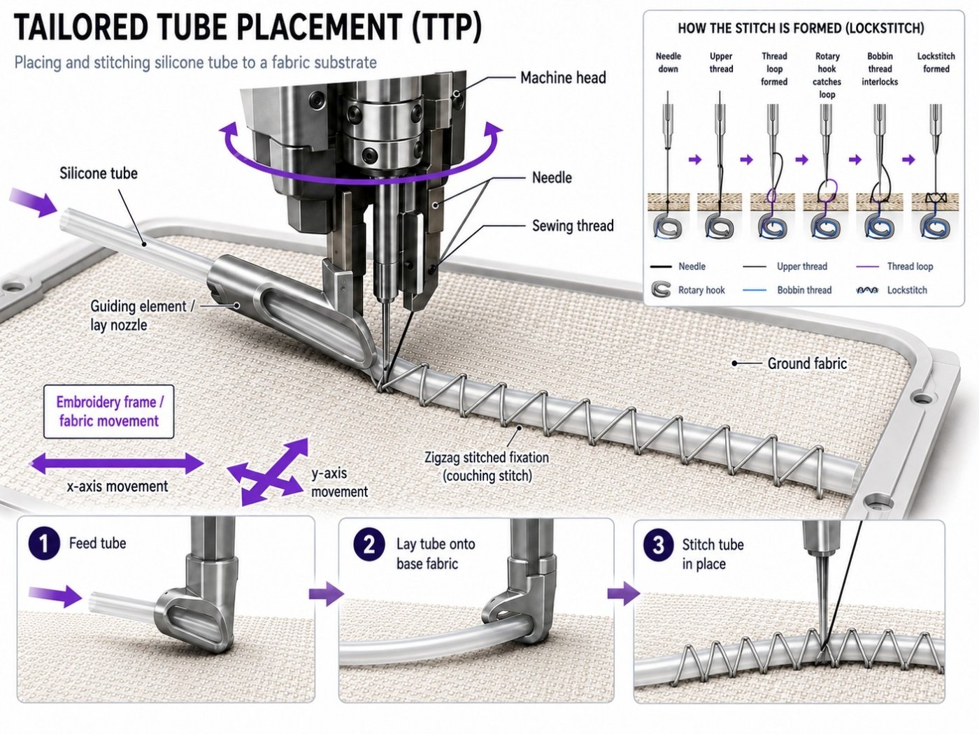 Tailored Tube Placement process diagram