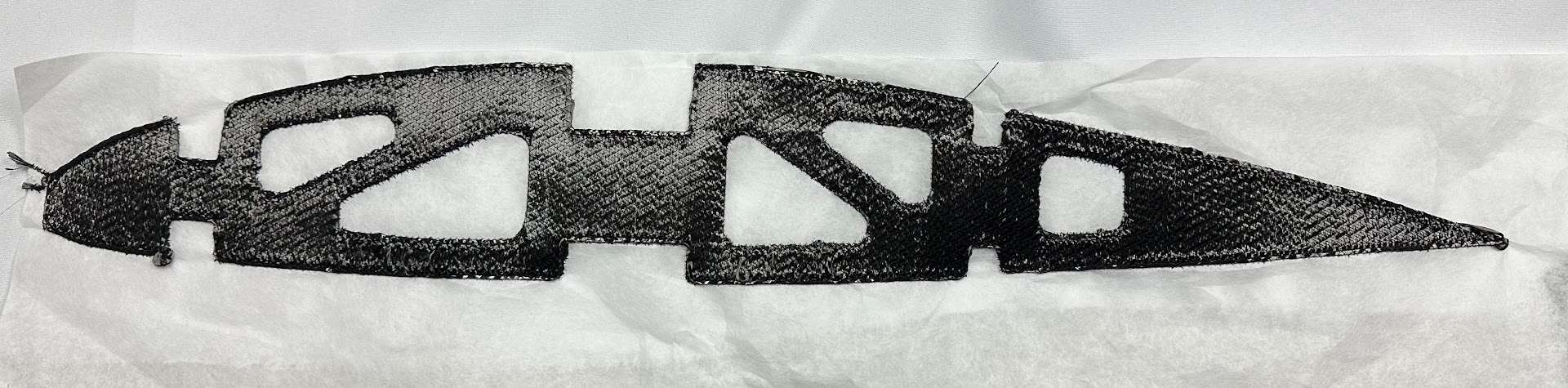 Full carbon fiber airfoil preform